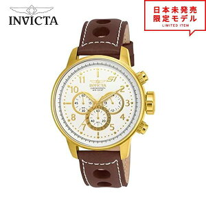 Invicta インヴィクタ メンズ 腕時計 リストウォッチ 16011 ゴールド/ブラウン 海外限定 時計 日本未発売 当店1年保証 最安値挑戦中!