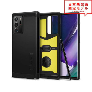 [ Spigen VsQ Galaxy MNV[ Note20 Ultra 5G m[g20 Eg Ή SC-53A SCG06 Tough Armor ^tA[}[ ubN P[X Jo[ X^h@\