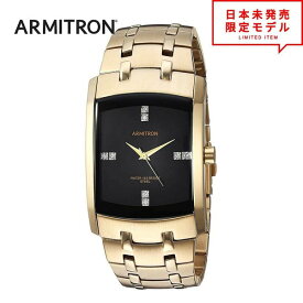 最安値挑戦中！ ARMITRON アーミトロン メンズ 腕時計 リストウォッチ 20/4507BKGP ゴールド/ブラック 海外限定 時計 日本未発売 当店1年保証