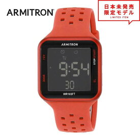 最安値挑戦中！ ARMITRON アーミトロン メンズ 腕時計 リストウォッチ 40/8417RED レッド 海外限定 時計 日本未発売 当店1年保証