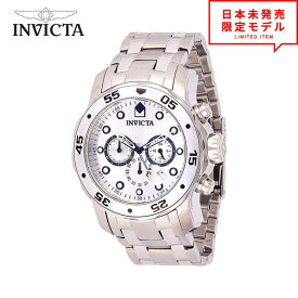 Invicta インヴィクタ メンズ 腕時計 リストウォッチ 0071 シルバー/ホワイト 海外限定 時計 日本未発売 当店1年保証 最安値挑戦中！