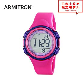 最安値挑戦中！ ARMITRON アーミトロン レディース 腕時計 リストウォッチ 45/7037MAG パープル/ピンク 海外限定 時計 日本未発売 当店1年保証