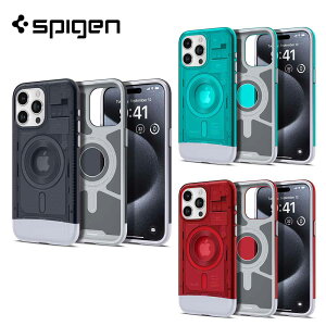Spigen �V���s�Q�� �N���V�b�N�EC1 �}�O�t�B�b�g �S3�F iPhone15Pro/15ProMax �P�[�X �J�o�[ MagSafe�Ή� �ČRMIL�K�i