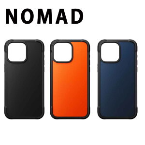 NOMAD �m�}�h ���M�b�h�P�[�X �w�ʃP�[�X MagSafe�Ή� iPhone15/15Pro/15Plus/15ProMax �J�o�[ ���{������