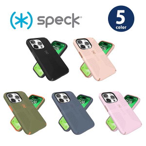 Speck �X�y�b�N �L�����f�B�[�V�F�� �O���b�v MagSafe�Ή� iPhone15/15Pro/15Plus/15ProMax �P�[�X �S5�F CandyShell Grip �����h�~ �ϏՌ� �}�O�Z�[�t