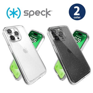 Speck �X�y�b�N �W�F���V�F�� �N���A / �O���b�^�[ ���ϖh�~ iPhone15/15Pro/15Plus/15ProMax �P�[�X �S2�F GemShell Clear �����h�~ �ϏՌ� �}�O�Z�[�t