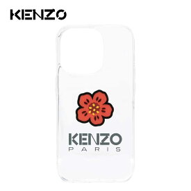 即納 KENZO ケンゾー iPhone14Pro/14ProMax ケース Boke Flower フラワー クリア アイフォンケース スマホケース カバー 日本未発売 送料無料