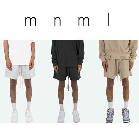 mnml ミニマル スウェットパンツ ショートパンツ Every Day Sweatshorts グレー/ブラック/アース 全3色 イージーパンツ メンズ US限定 正規品 日本未発売