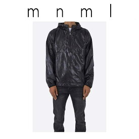 mnml ミニマル スプラッター ウインドブレーカ SPLATTER WINDBREAKER ブラック メンズ US限定 日本未発売 正規品