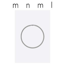 即納 mnml ミニマル ネックレス ショート チェーン A6 シルバー メンズ レディース 日本未発売