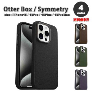 OtterBox Ib^[{bNX Vg[ }OZ[t JN^X U[ iPhone15/15Pro/15Plus/15ProMax Symmetry Cactus Leather MagSafe Ή ACtH P[X ToQ 