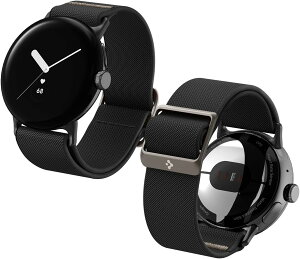 即納 グーグル ピクセル ウォッチ バンド Spigen シュピゲン ソロループ ライトフィット ファブリック Google Pixel Watch 2 / Google Pixel Watch 替えベルト スマートウォッチ 送料無料