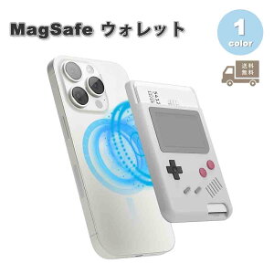 �}�O�Z�[�t �J�[�h �E�H���b�g �Q�[���@ �f�U�C�� ���^ ���z �J�[�h���[ MagSafe ���C�g�O���[ �J�[�h2�����[ iPhone 16/15/14/13/12 �V���[�Y�Ή� �P�[�X �J�o�[ �J�[�h�|�P�b�g ��������