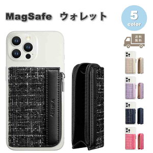 }OZ[t J[h EHbg PUU[ ^ z J[h[ MagSafe S5F J[h7[ iPhone 16/15/14/13/12 V[YΉ P[X Jo[ J[h|Pbg 