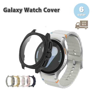 MNV[ EHb` ʕی Jo[ KX Galaxy Watch 7 40mm/44mm PC S6F XN[veN^[ ϏՌ 