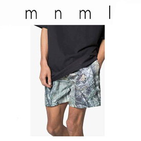 即納 mnml ミニマル 迷彩 カモ柄 ショーツ SUMMER SHORTS branch camo カモフラージュ ショートパンツ ハーフパンツ メンズ US限定 正規品 日本未発売