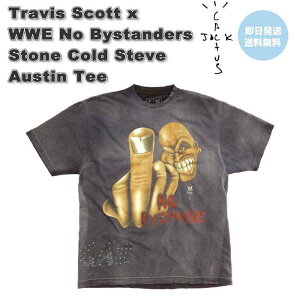 [ Travis Scott gBX XRbg Cactus Jack JN^XWbN WWE No Bystanders Stone Cold Steve Austin Tee TVc   A Ki 