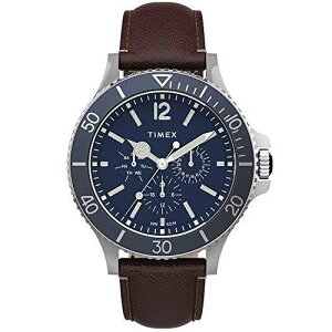 TIMEX ^CbNX Y rv Harborside Multifunction 43mmbu[ TW2U13000 COfbX1Nۏ