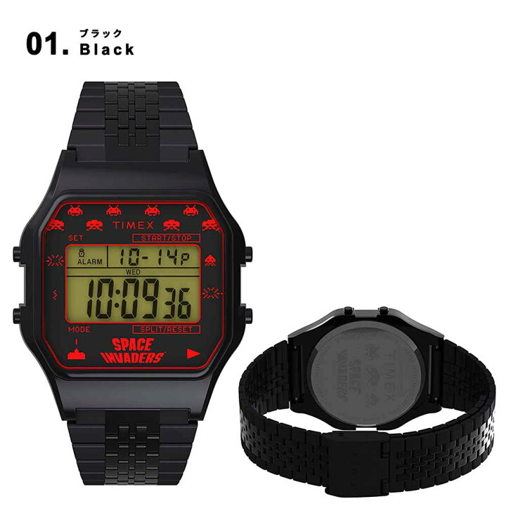 楽天市場】TIMEX タイメックス スペースインベーダー コラボモデル 