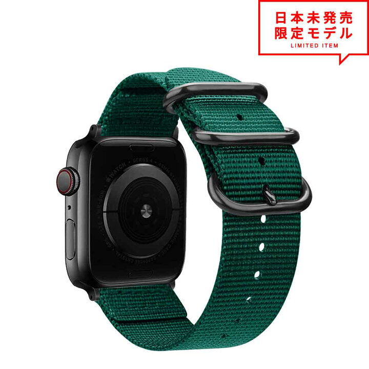 新品未使用 Apple Watch 38 40 41mm ナイロンバンド カーキ 通販