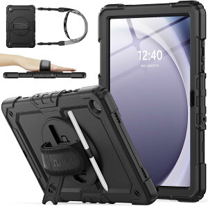 [ MNV[ ^u Galaxy Tab A9+ 11C` P[X wʃP[X V_[ 360°]X^h y[ ubN ^ubg Jo[ ی 