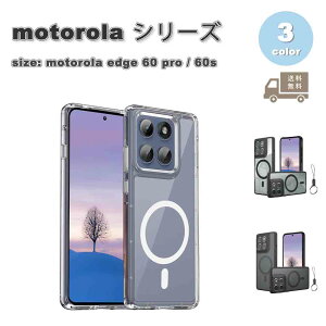 [ motorola Edge 60 Pro / 60s Pro g[ GbW TPU MagSafeΉ ^ CAX[d P[X S3F ϏՌ y Jo[ 
