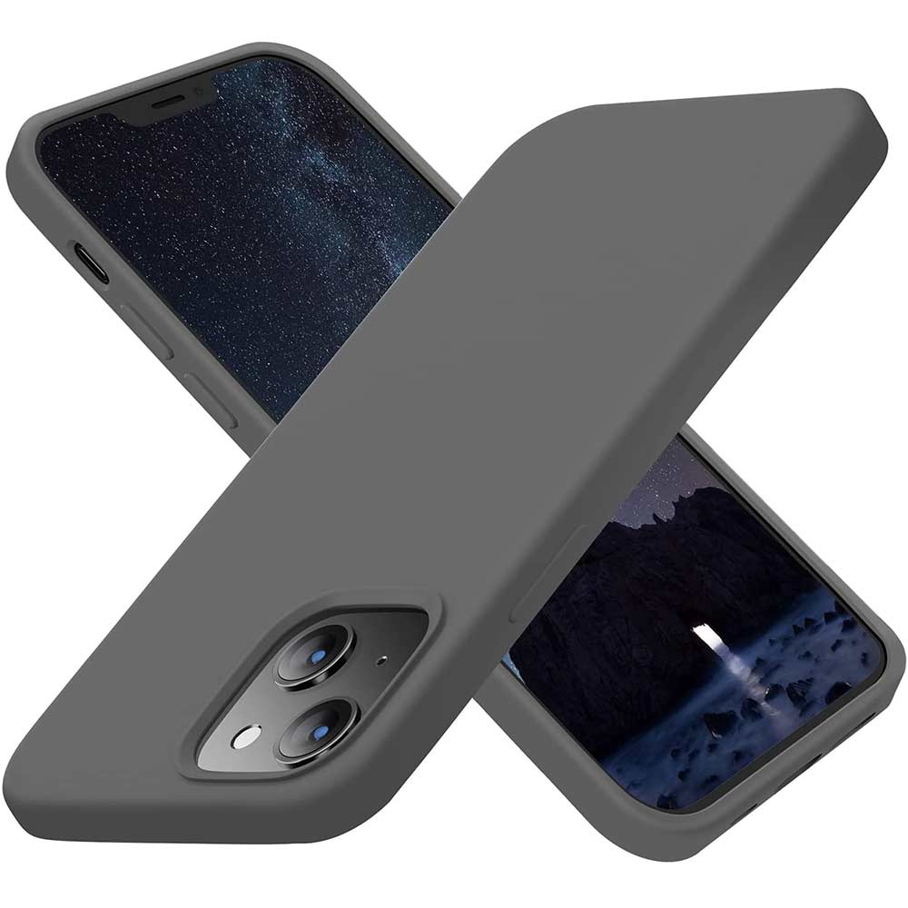 iPhone 13/13Pro/13ProMax/13mini ケース カバー マイクロファイバー 耐衝撃 薄型 保護 傷防止 スペースグレー  ポイント消化 - isotech-habitat.fr