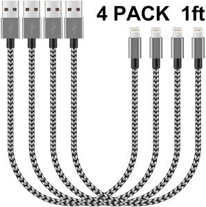 CgjOP[u [dP[u 1-Ft/30cm 4{Zbg ubN }[d f[^] iPhone/iPad/iPod Ή Lightning P[u