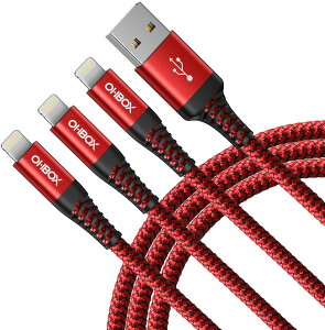 CgjOP[u [dP[u 1-Ft/30cm 3{Zbg bh }[d f[^] iPhone/iPad/iPod Ή Lightning P[u
