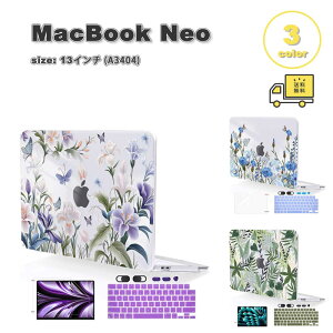 �}�b�N�u�b�N �J�o�[ PC �n�[�h �J�o�[ �X�N���[���t�B���� �L�[�{�[�h�J�o�[ �n�[�h �V�F�� �S3�F MacBook Neo 13 �C���` (A3404) A18 Pro�`�b�v �P�[�X �ی� �Ռ��z�� ��������