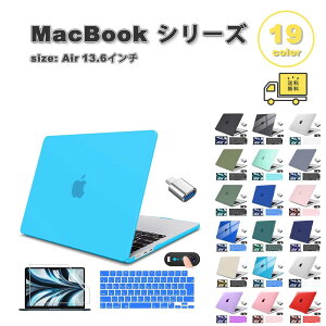���[ MacBook Air 13.6 �C���` �J�o�[ �S19�F PC JIS�z�� �L�[�{�[�h�J�o�[ �}�b�g �t�B�����t�� ���� �L���L�� �}�b�N�u�b�N �G�A�[ (2026-2022) Apple �A�b�v�� �ϏՌ� �m�[�gPC �V�F���J�o�[ �Ռ��z��