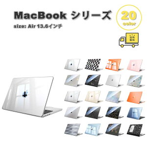 MacBook Air 13.6 �C���` �J�o�[ �S20�F PC �X�i�b�v�I���� �n�[�h �V�F�� �f�U�C�� �}�b�N�u�b�N �G�A�[ (2026-2022) Apple �A�b�v�� �ϏՌ� �m�[�gPC �V�F���J�o�[ �Ռ��z��