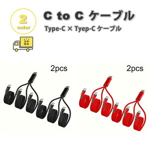 �[�d�P�[�u�� �^�C�vC USB-C & USB-C �P�[�u�� �ϋv�� �����[�d �S2�F �}���[�d �f�[�^�]�� iPhone16 / iPhone15 / MacBook / iPad /Google Pixel / Galaxy �Ή�