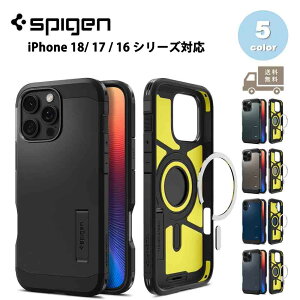 ���[ Spigen �V���s�Q�� �^�t�A�[�}�[ �}�O�t�B�b�g 2�d�\�� iPhone18Pro/18ProMax/17/17Pro/17ProMax/Air/16/16Pro/16Plus/16ProMax/16e �P�[�X �S5�F �J�o�[ ���^ �y�� �ČRMIL�K�i �w��h�~ ���C�����X�[�d