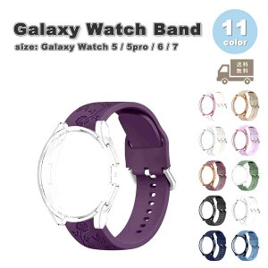 MNV[ EHb` oh Galaxy Watch 7/6/5/5Pro 40mm/44mm/45mm TPU ʋC t[ ԕ S12F ʋC 