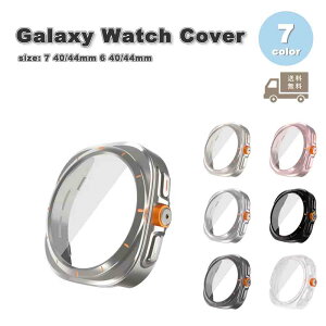 MNV[ EHb` ʕی Jo[ PC KX op[ XN[veN^[ Vv Galaxy Watch 7/6 40mm/44mm S7F ی ϏՌ 