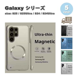 �M�����N�V�[ Galaxy PC Magsafe �}�O�Z�[�t ���C �P�[�X �S5�F S25/S25Ultra/S24/S24Ultra �ϏՌ� �J�o�[ ��������