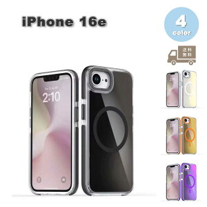 iPhone 16e se 4 PC Jی Magsafe }OZ[t ϏՌ P[X S4F 2025 ϏՌ ^ y Jo[ 
