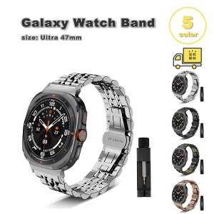 �M�����N�V�[ �E�H�b�` �E���g�� �X�e�����X �r�W�l�X ������ �X�}�[�g �o���h Galaxy Watch Ultra 47mm �S5�F �ւ��x���g �ʋC�� ��������