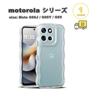���[ motorola Moto G66J / G66Y / G65 ���g���[�� TPU �N���A ���� �E�F�[�u �X�g���b�v�z�[���t�� �����Y�ی� �P�[�X �S1�F �ϏՌ� �y�� �J�o�[ ��������