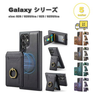 �M�����N�V�[ Galaxy PU���U�[ �E�H���b�g Magsafe �}�O�Z�[�t�Ή� 2in1 �P�[�X �S5�F S26/S26Ultra/S25/S25Ultra �ϏՌ� �J�o�[ ��������
