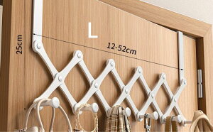 ドアハンガー フック 収納 扉 ドアフック 帽子掛け 伸縮式 コート 省スペース 吊り下げ 傘 洗濯物干し カバン ドア掛け 工具不要 玄関 浴室 服 バッグ収納 バスルーム ベッドルーム 耐荷重 滑