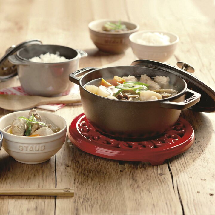 楽天市場】staub ストウブ Wa-NABE（ワナベ） Sサイズ 直径16cm  