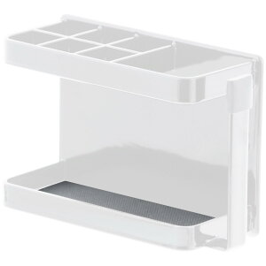 tower タワー マグネットバスルームトゥースブラシスタンド タワー ホワイト ブラック マグネット バスルーム 歯ブラシ ハブラシ スタンド 収納 おしゃれ シンプル デンタル 【4903208038072】 【