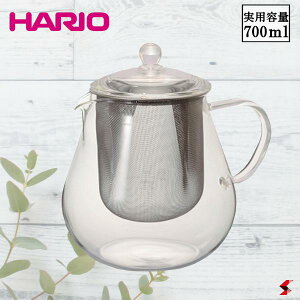 HHARIO �n���I �͂肨 ���[�t�e�B�[�|�b�g �N���A 700mL �ϔM�K���X �������t�� �d�q�����W�Ή� �X�e�����X�������t�� �yCHC-70T�z �y4977642091894�z