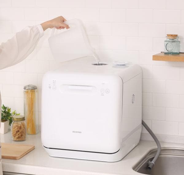 楽天市場】アイリスオーヤマ 食器洗い乾燥機 ホワイト 食洗器 食器乾燥 