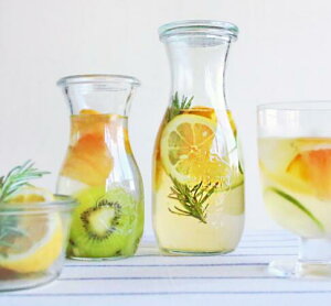 WECK �E�F�b�N Juice Jar �W���[�X�W���[ 290ml �K���X�ۑ��e�� �ϕ����ŉ� �d�q�����W�Ή� �h�����N �V���b�v �������ۑ� ������� �L�b�`�� �ۑ��r �M�t�g �v���[���g �y4520535250160�z