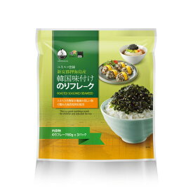 韓国味付けのりフレーク 80g x 3袋　Korean Seaweed Flake 80g x 3 bags