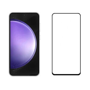 SCG24 au 6.4�C���` �S�ʕی�t�B���� Galaxy S23 FE �K���X�t�B���� �G�X�g�D�G���e�B�X���[�G�t�C�[ 6.4inch �����K���X 9H �M�����N�V�[ �G�X �g�D�G���e�B�X���[ �G�t�C�[ �M�����N�V�[�݊� �S��