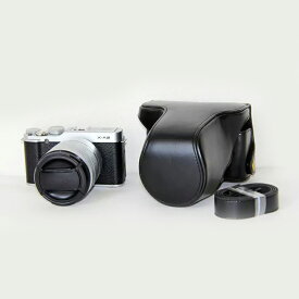 FUJIFILM X-A2 ケース X-A1 カメラケース X-M1 カメラバック バック 富士フイルム カメラ カバー 一眼 三脚用ネジ穴装備 ストラップ 送料無料 メール便